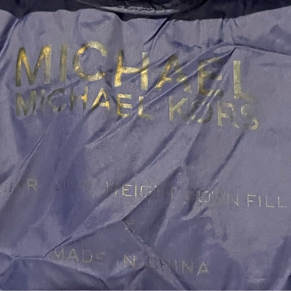 Michael Kors women’s Packable lightweight puffer jacket size M - Picture 12 of 12